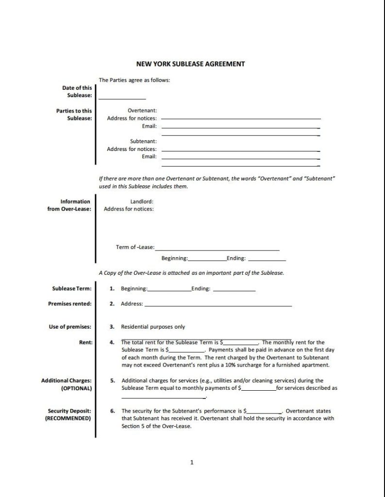 free-new-york-printable-lease-agreement-pdf-templates