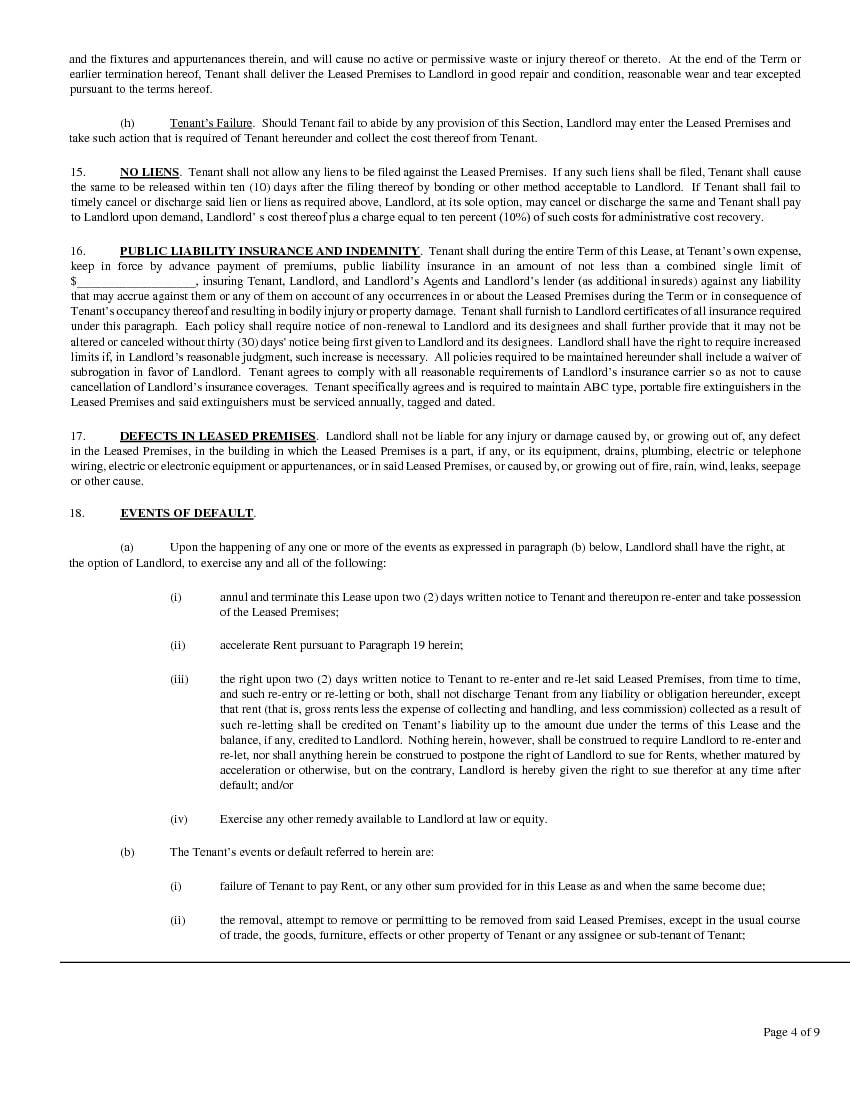 download free alabama commercial lease agreement printable lease