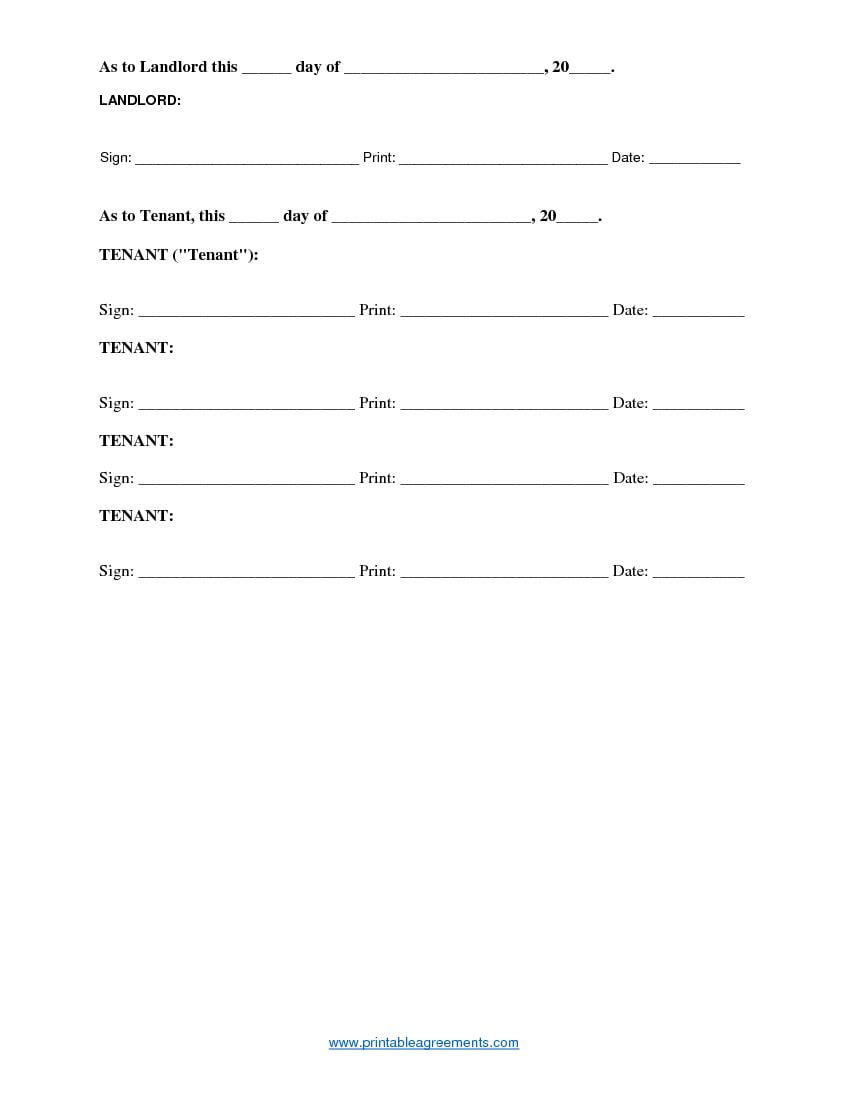 Free Printable Alabama Rental Agreement 2023 Calendar Printable
