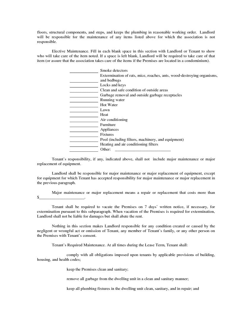 download free florida residential lease agreement printable lease