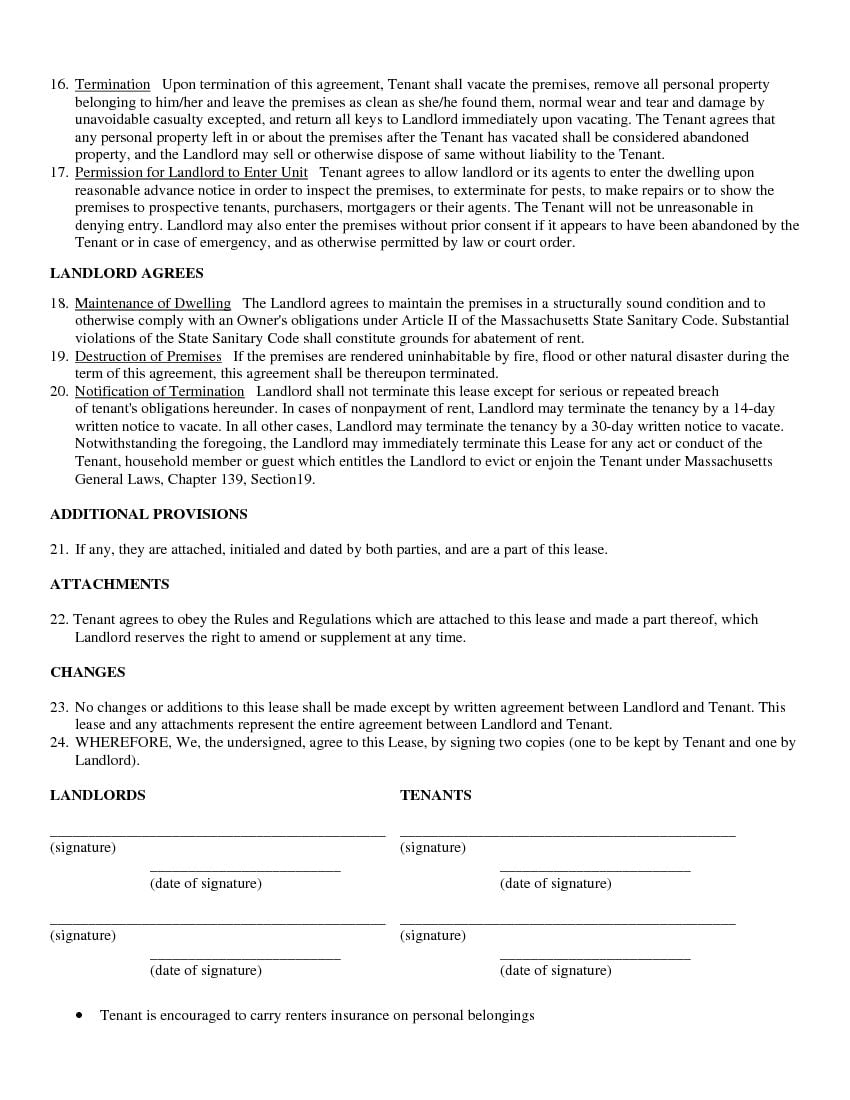 download free sample rental lease agreement printable lease agreement